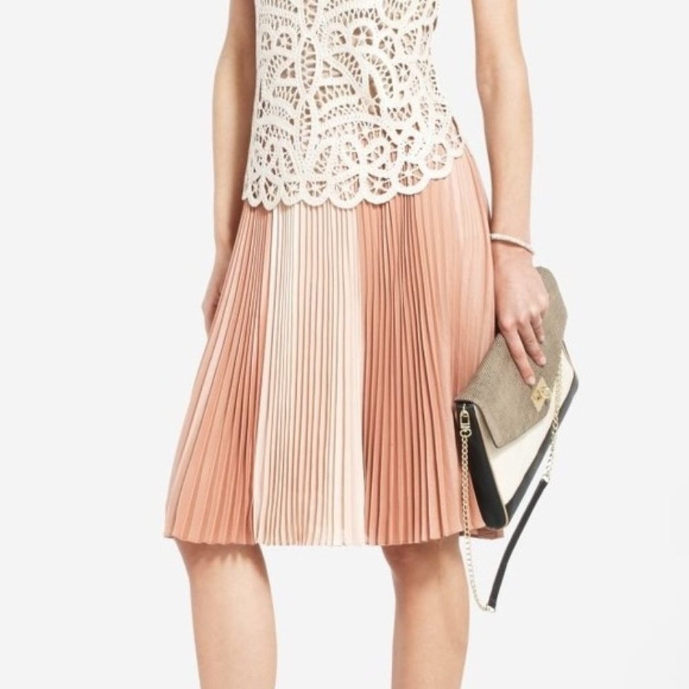 BCBG Pleated Skirt NWT